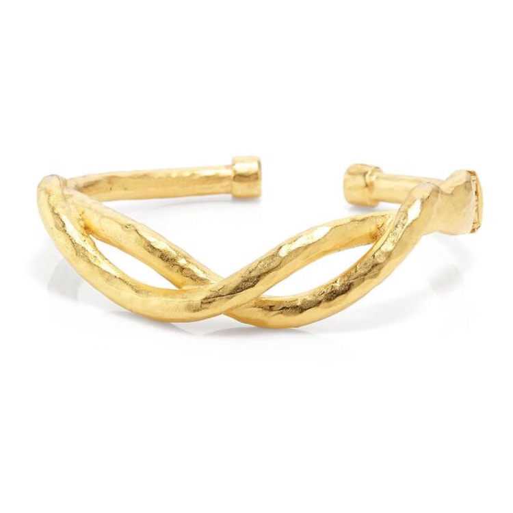 Golden Infinity Cuff Bracelet By Lenox